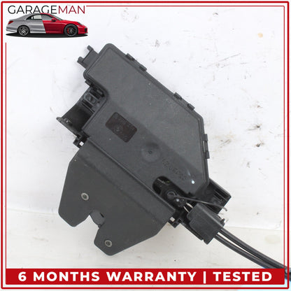 2004-2010 BMW 650i E64 Rear Trunk Lid Lock Actuator w/ Release Logo Handle OEM