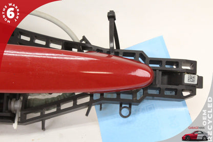 2012-2018 BMW 320i F30 Rear Right Side Exterior Door Handle Red 7332268 OEM