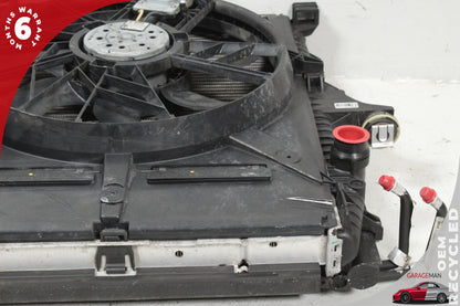 2008-2010 Porsche Cayenne 957 Engine Cooling Radiator AC A/C Condenser Assy OEM