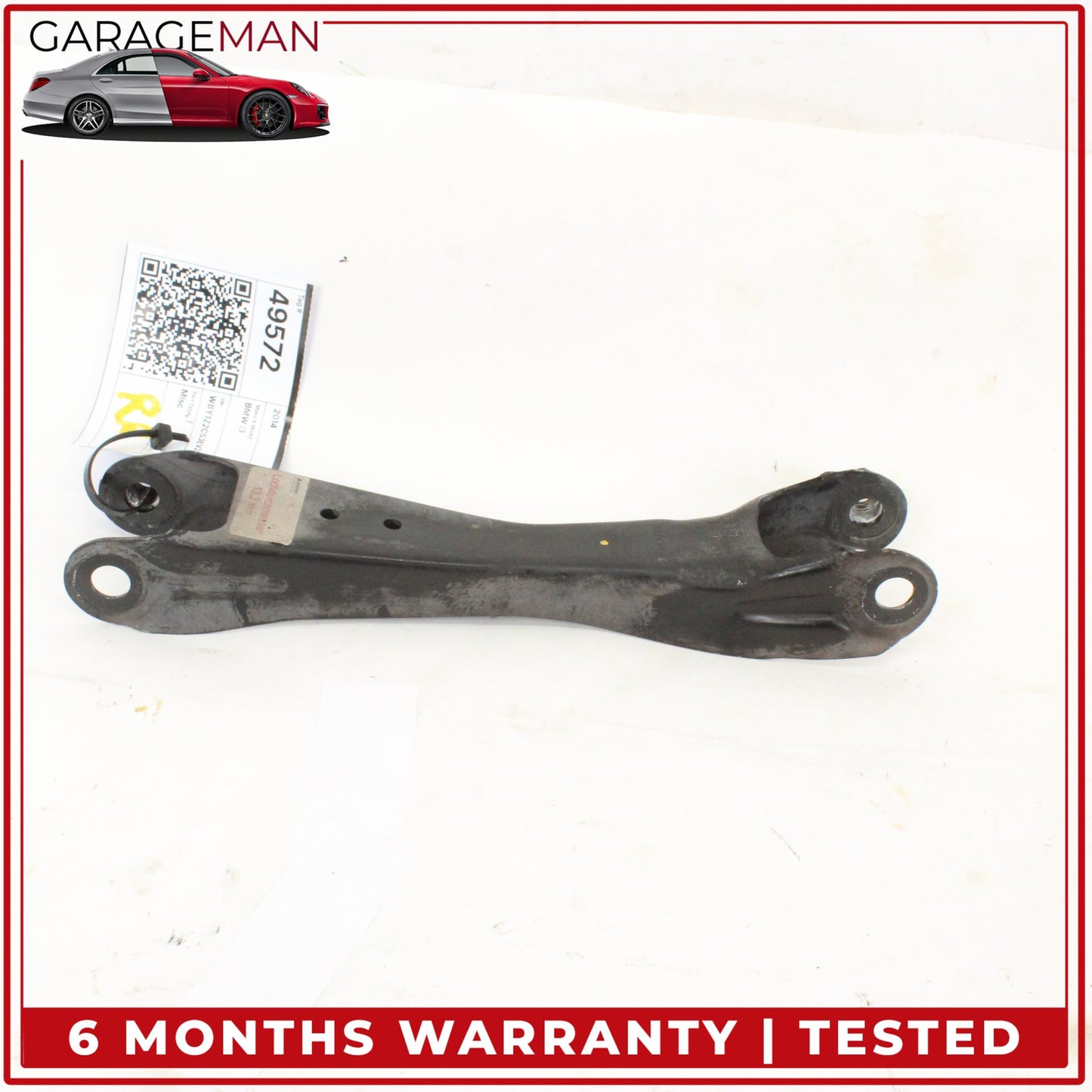 2014-2021 BMW i3 I01 Rear Left or Right Side Trailing Control Arm 6867880 OEM