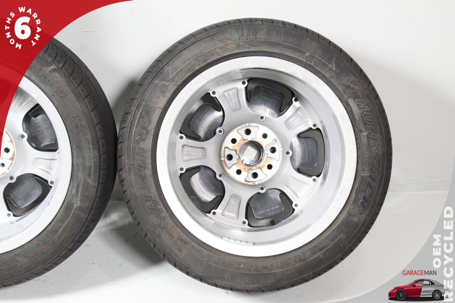 2013-2019 Fiat 500e Wheel Rim w/ Tire (Set of 4) 15x5.5J ET28.65/ 15x6.5J ET35