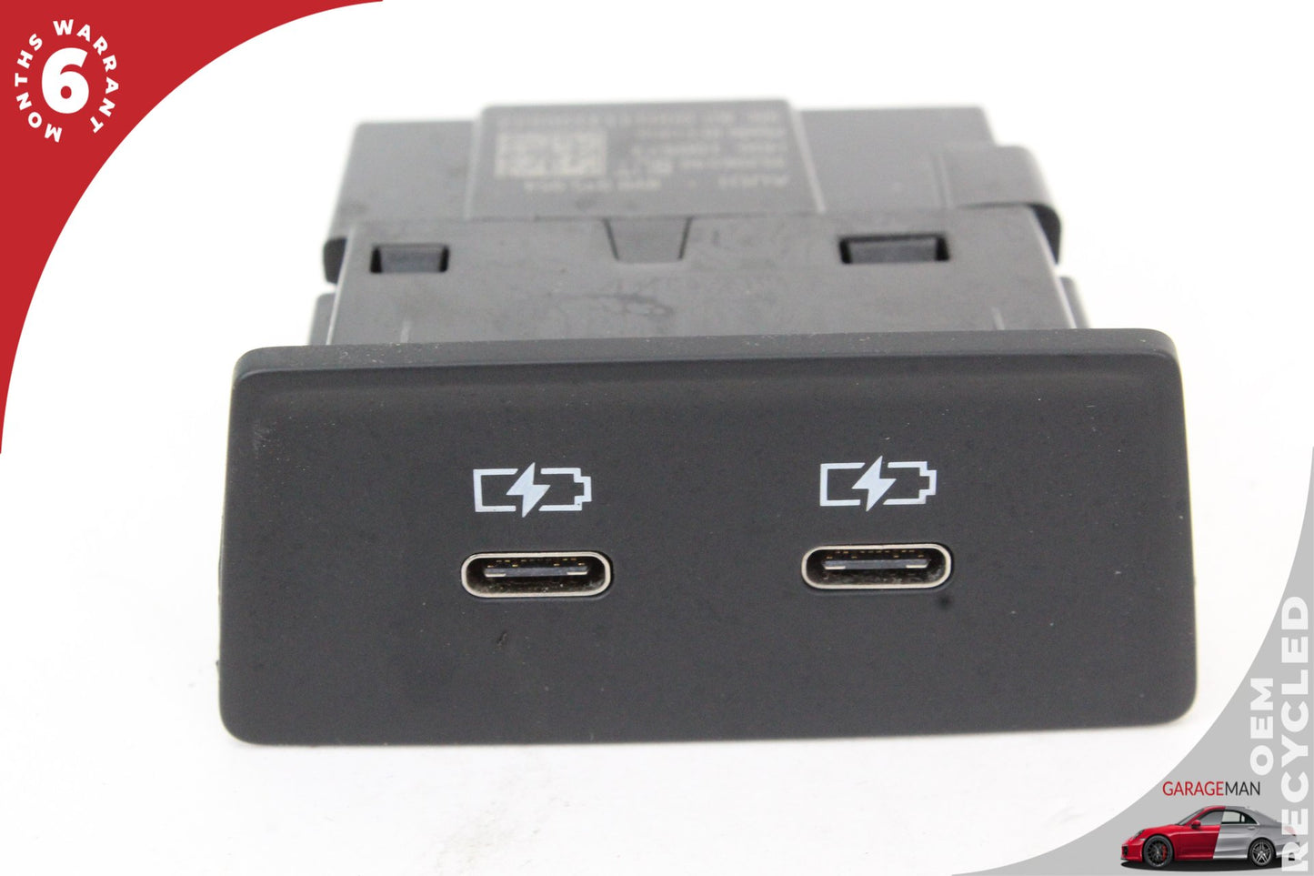 2022-2024 Audi A3 Rear Center Console Double USB-C Port 8Y0035954 OEM