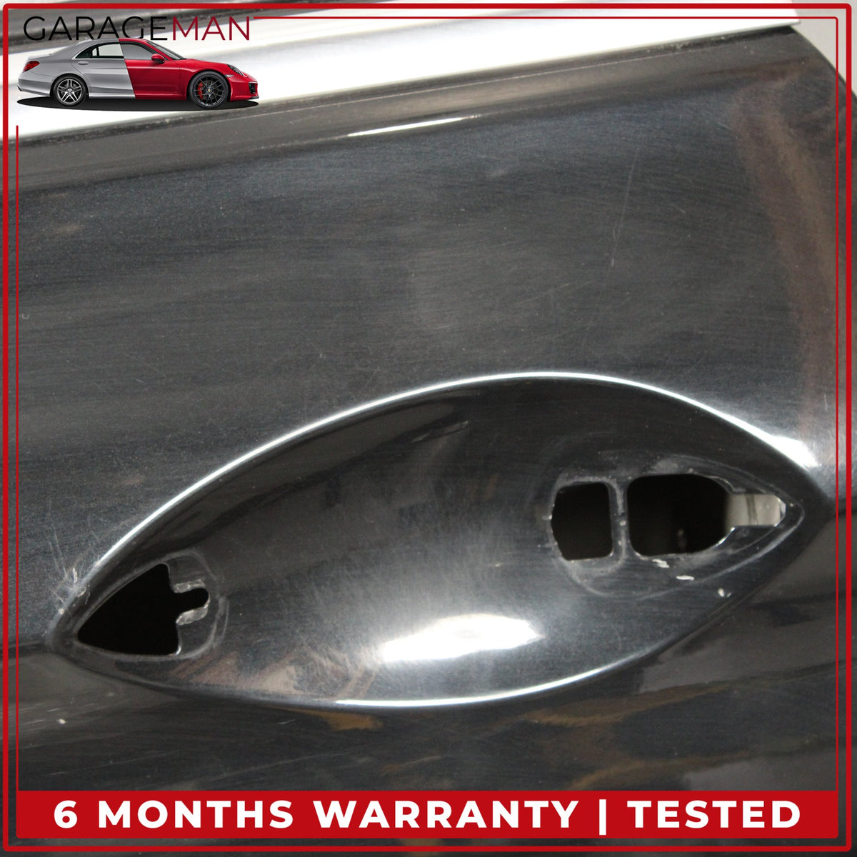 2012-2018 BMW 640i F12 Front Left Side Door Shell Black Metallic 7228569 OEM