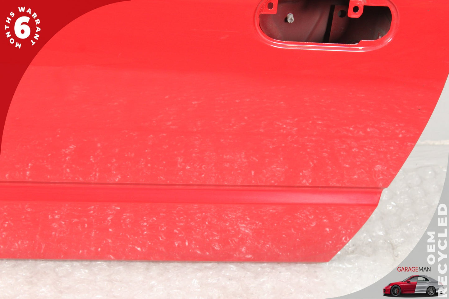2002-2005 Ford Thunderbird Front Left Side Door Shell Red 1W6Z7620125AA OEM