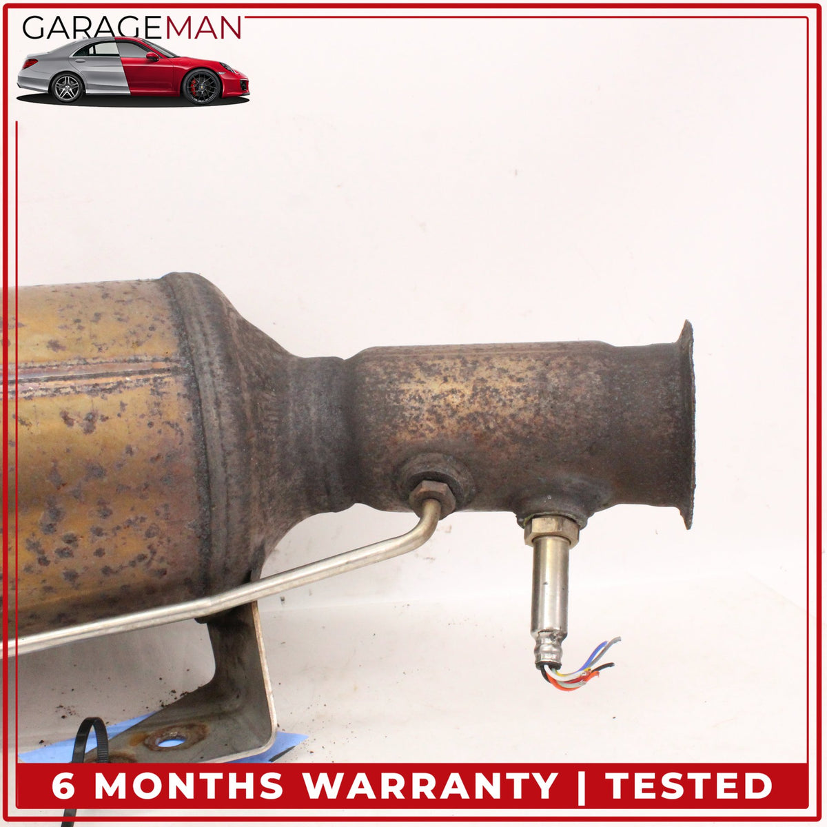 2009-2012 Mercedes W164 ML350 DPF Diesel Particulate Filter Exhaust Pipe OEM