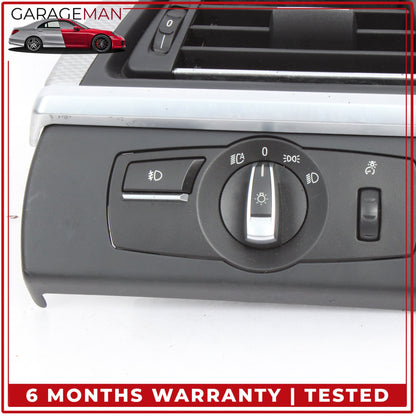 2012-2019 BMW 650i F06 Front Left Side Dash AC Air Vent w/ Head Light Switch OEM