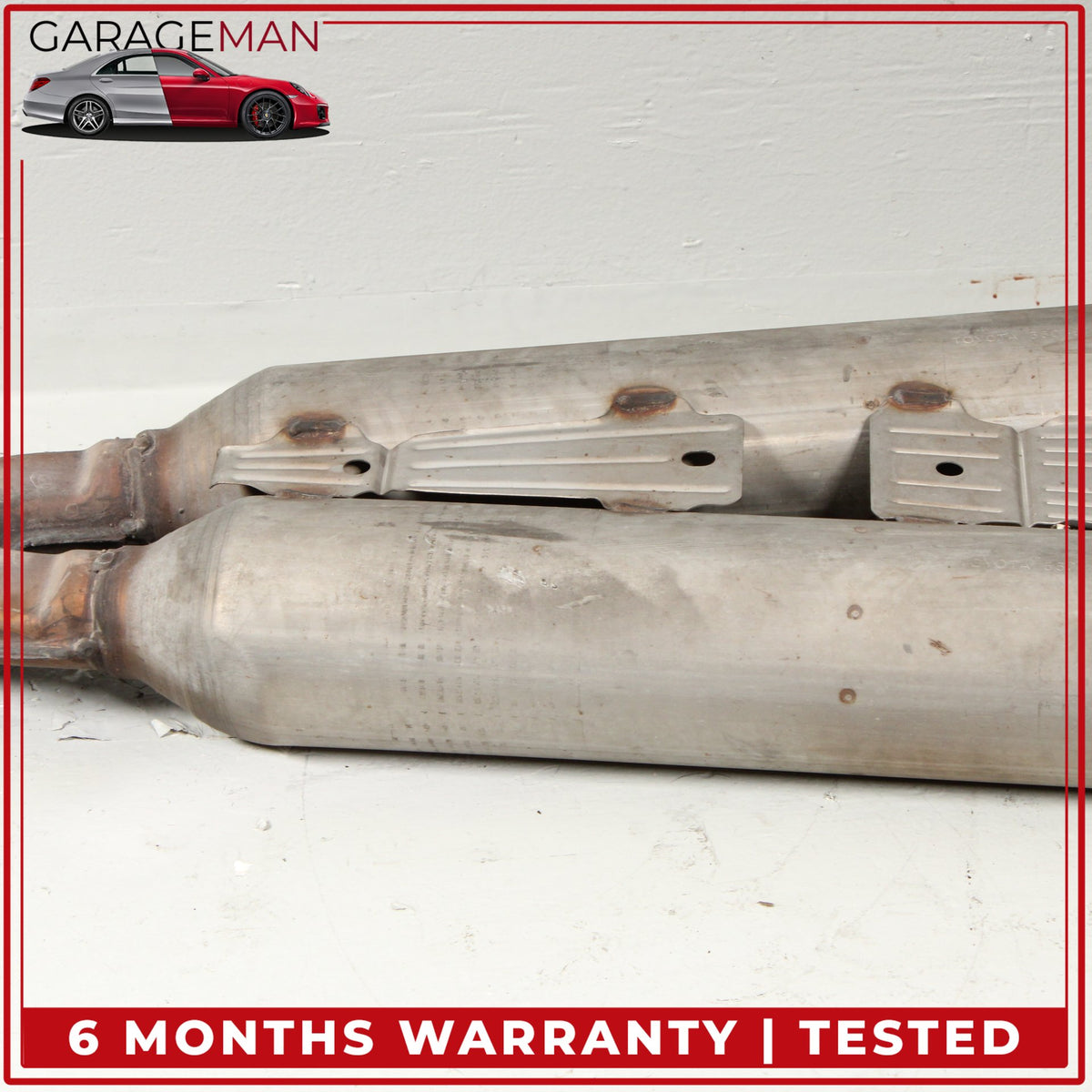 2001-2006 Lexus LS430 XF30 Center Exhaust Resonator Assembly 55018 OEM