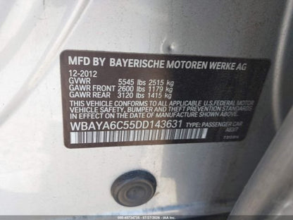 Parting Out- 2013 BMW 740i F01- 230