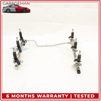 2005-2012 Mercedes W164 ML350 Fuel Injector Rail w/ Injectors 2720700995 OEM