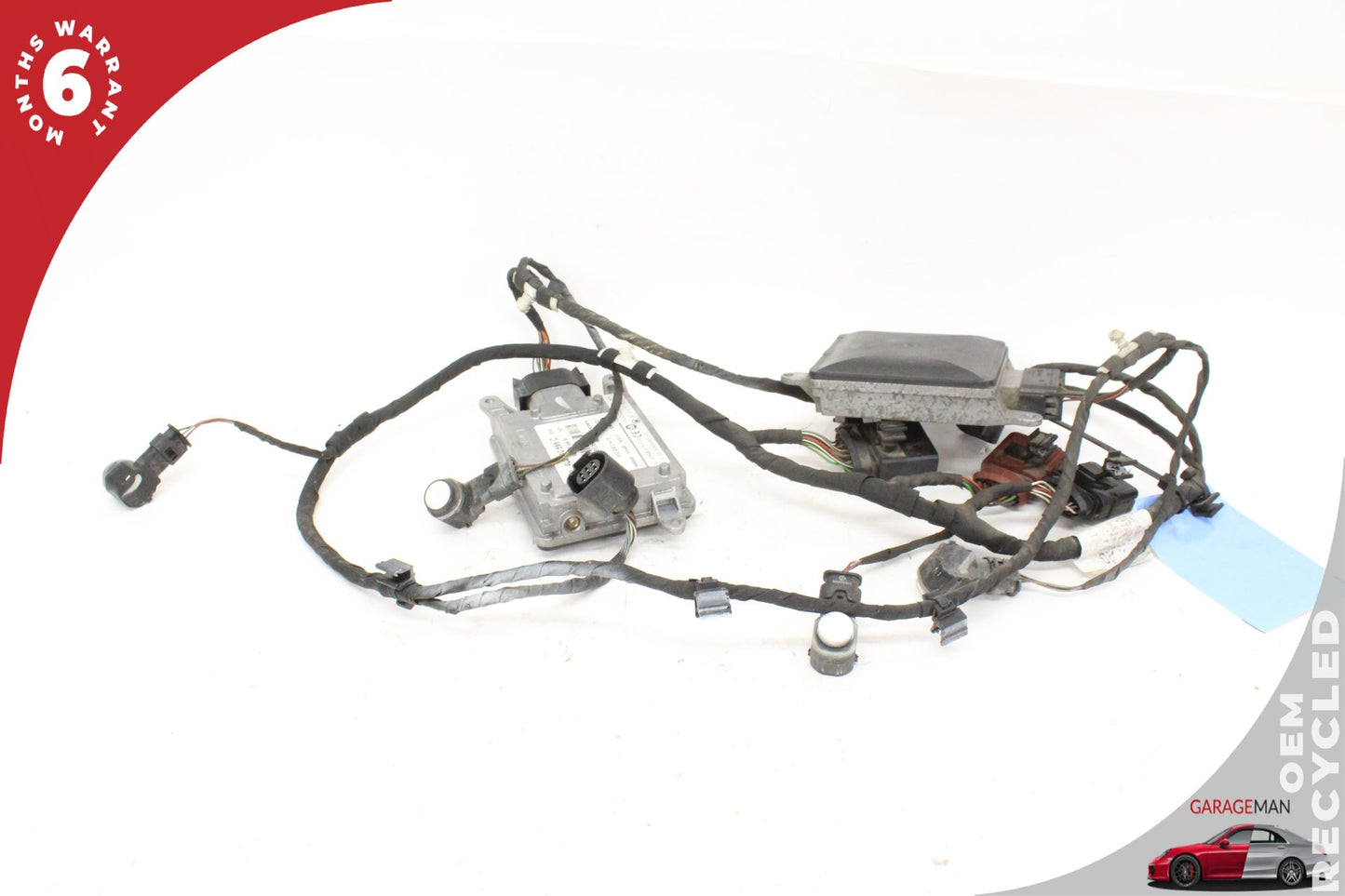 11-15 Audi Q7 Rear Left &amp; Right Blind Spot Sensor w/ Wire Harness &amp; Park Sensor