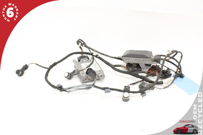 11-15 Audi Q7 Rear Left &amp; Right Blind Spot Sensor w/ Wire Harness &amp; Park Sensor