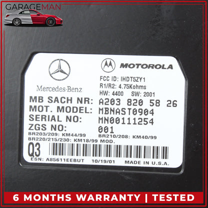 2000-2009 Mercedes W210 E320 Wagon Voice Command Control Module 2038205826 OEM