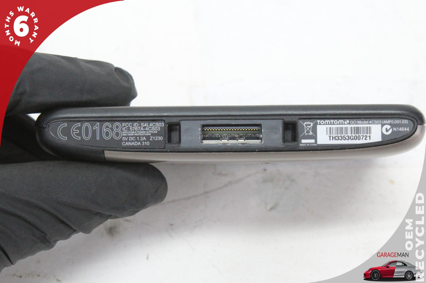 2012-2019 Fiat 500e GPS NAV Navigation w/ Cradle Mount 04725917AB OEM