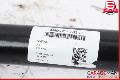 2017-2024 Audi Q7 Rear Left or Right Side CV Axle Drive Shaft 4M0501203D OEM