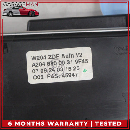 2008-2011 Mercedes W204 C300 Navigation LCD Display Screen Monitor w/ Cover OEM