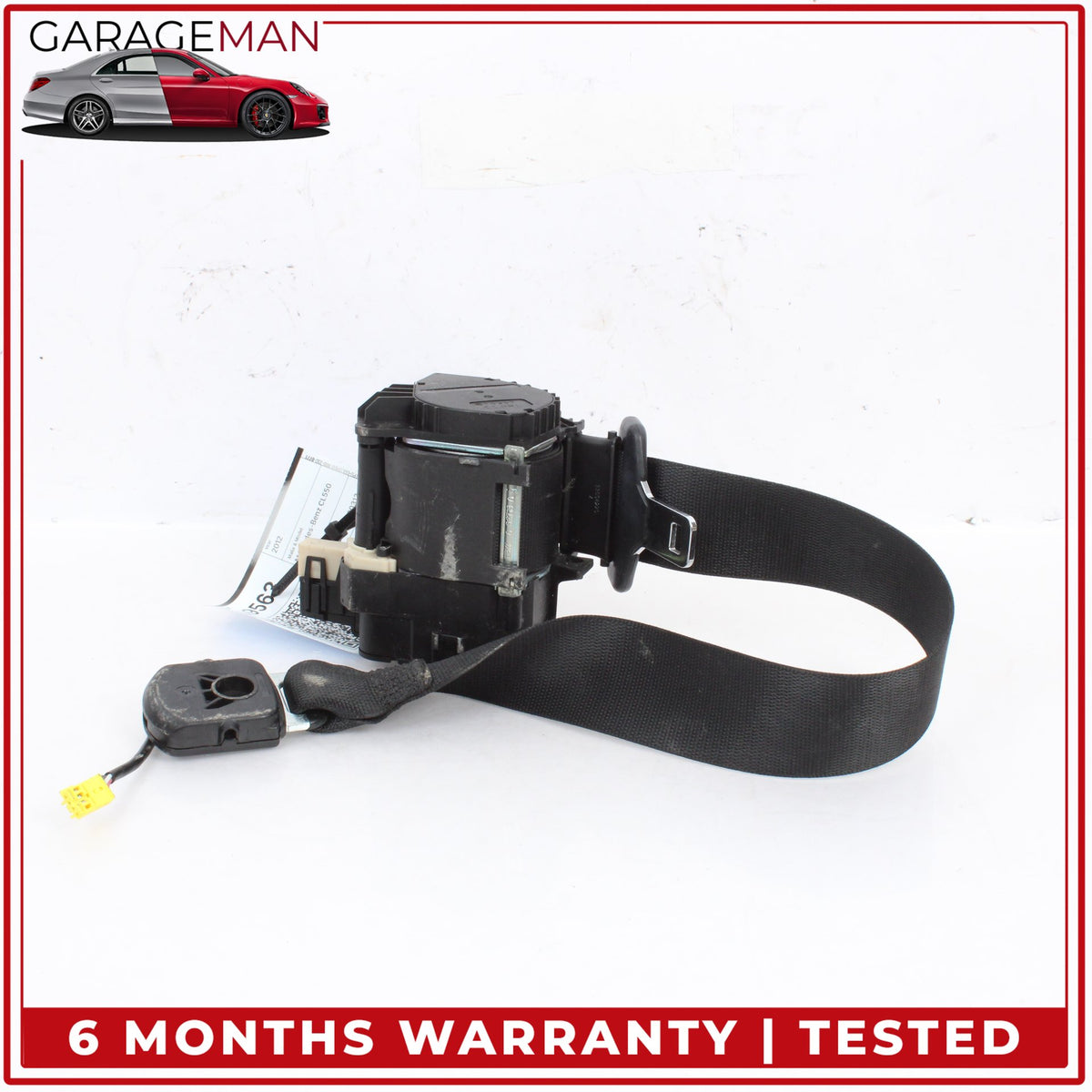 2007-2014 Mercedes-Benz CL550 W216 Right Front Seat Belt A2168600485 OEM
