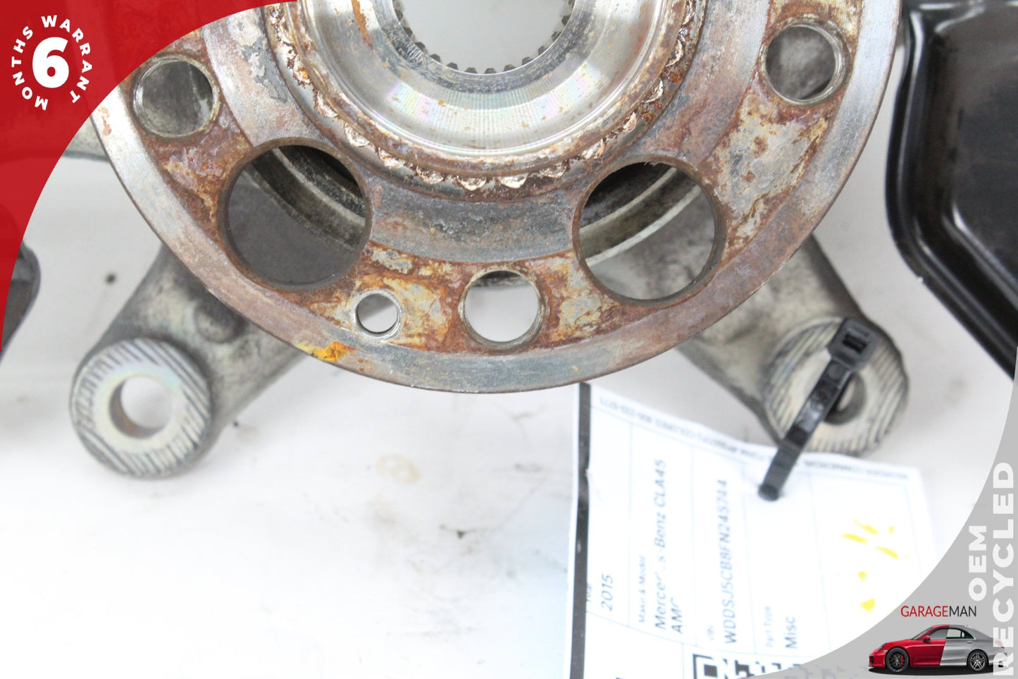 2014-2019 Mercedes W117 CLA45 AMG AWD Front Right Spindle Knuckle Wheel Hub OEM