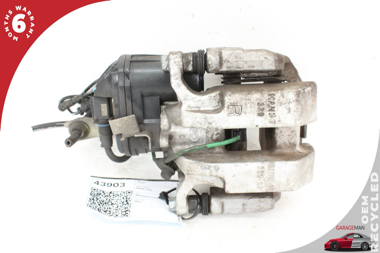 2019-2024 BMW 330i G20 Rear Right Passenger Side Brake Caliper 6882254