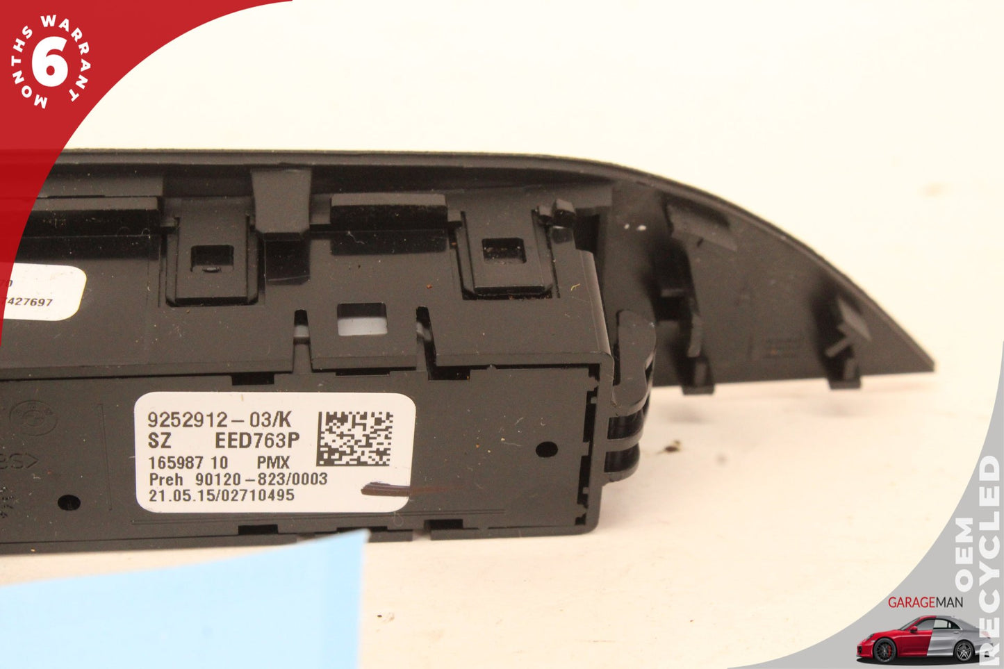 2012-2018 BMW 320i F30 Front Center Console Traction Control Switch 9252912 OEM