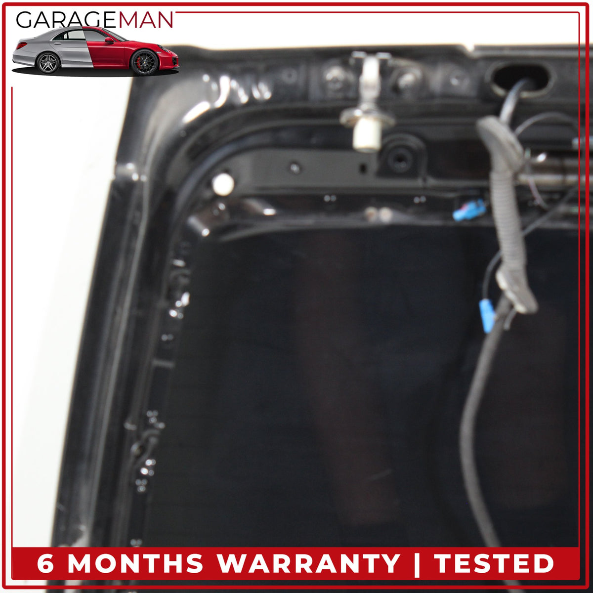 2005-2016 Land Rover LR4 L319 Rear Trunk Lid Panel Assembly Black Metallic OEM