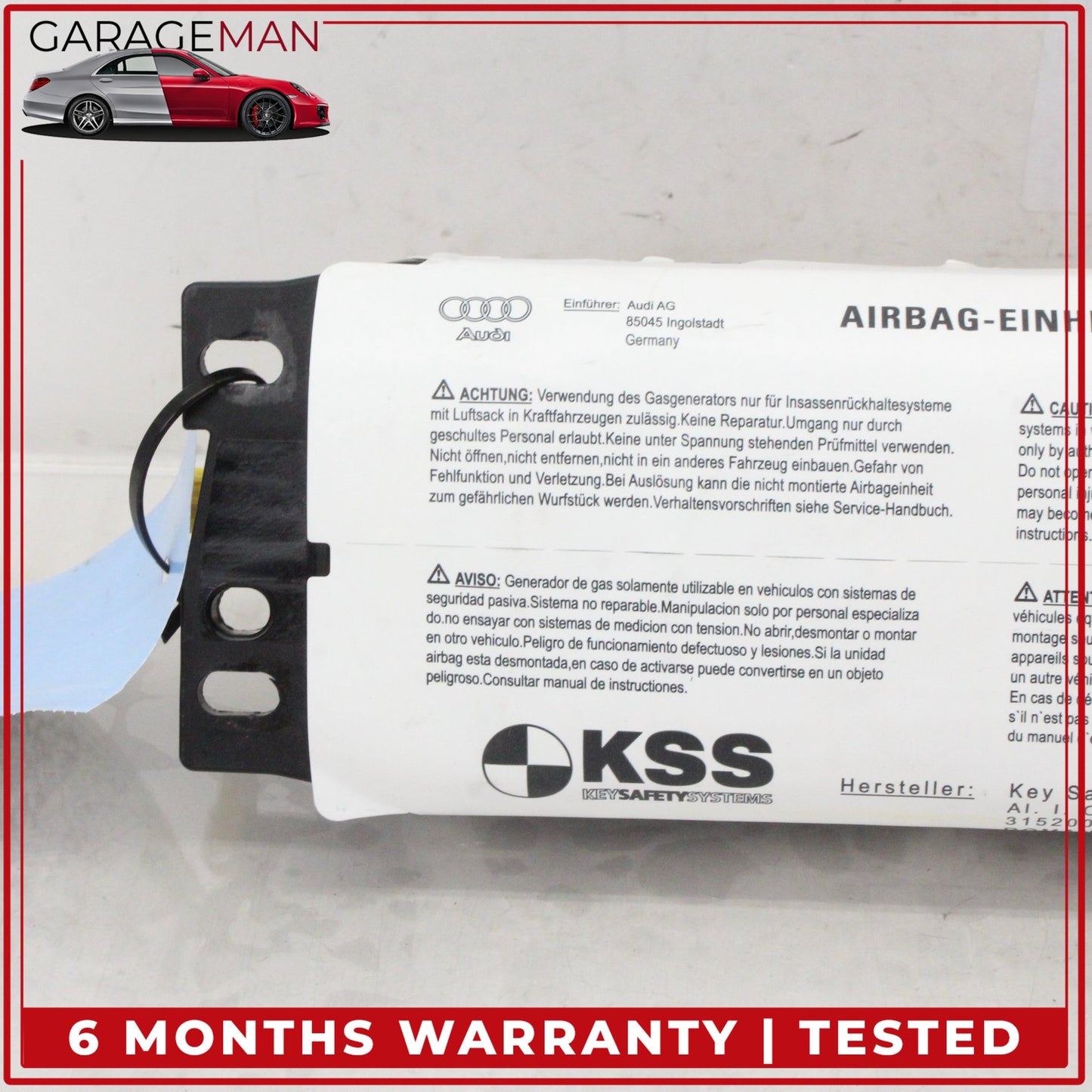2008-2016 Audi A4 A5 S4 S5 Front Right Side Dashboard Airbag 8T0880204E OEM