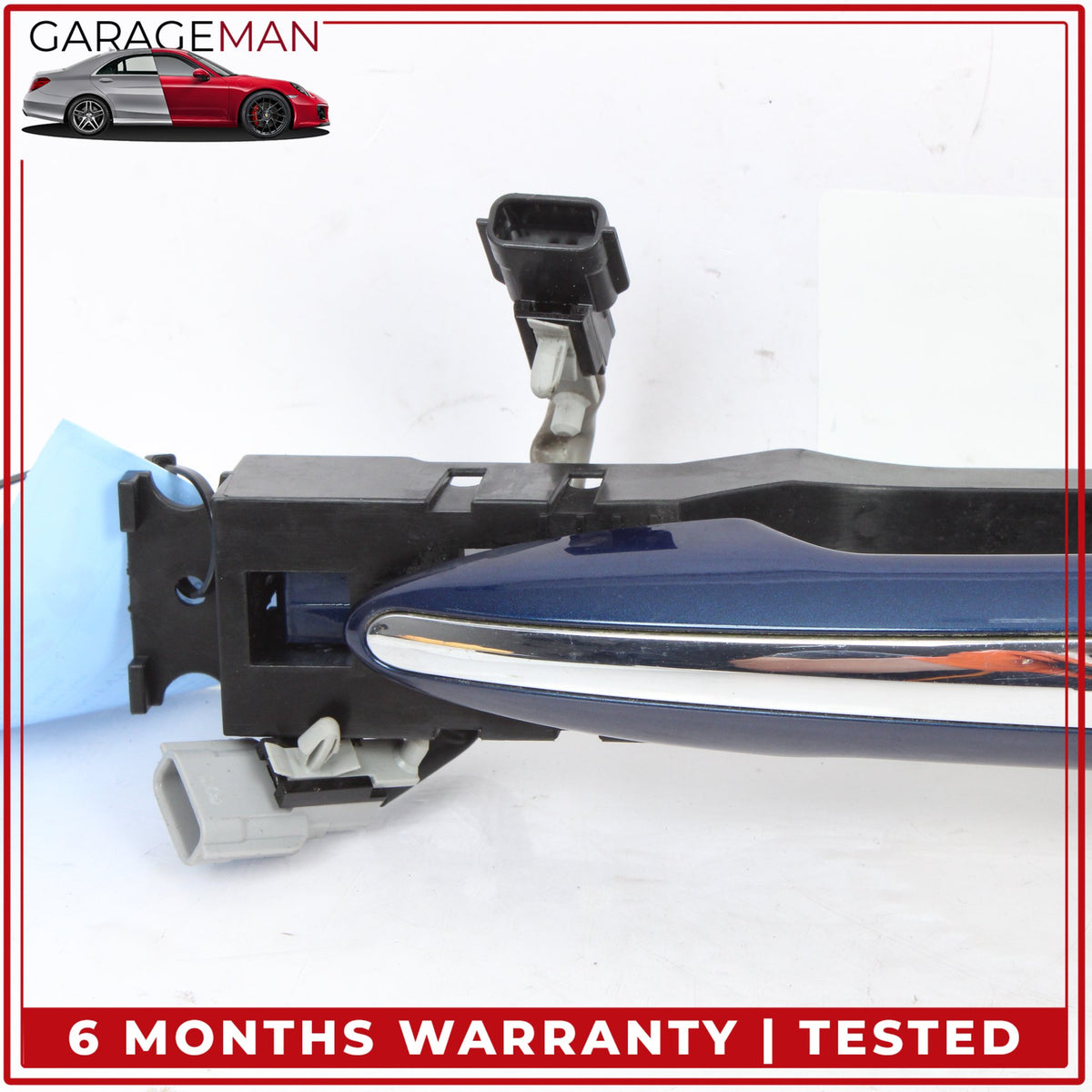 2014-2024 Infiniti Q50 V37 Front Right Side Exterior Door Handle Blue OEM