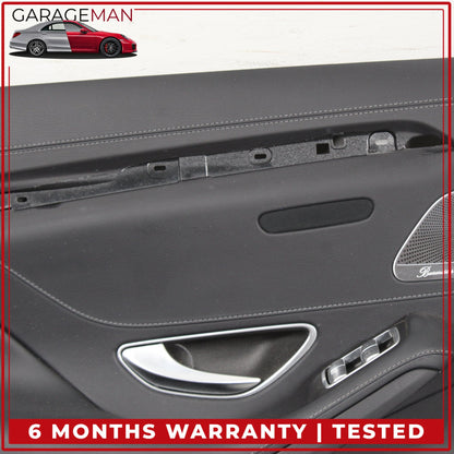 2014-2017 Mercedes W222 S550e Rear Left Side Interior Door Trim Panel Black OEM