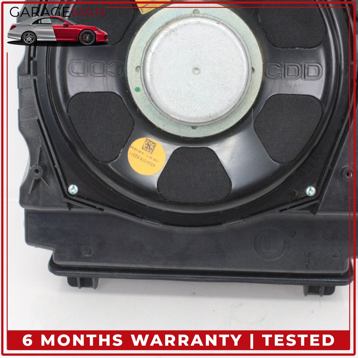 2010-2017 BMW 550i F07 Front Left and Right Side Audio Sound Subwoofer Set OEM