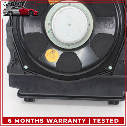 2010-2017 BMW 550i F07 Front Left and Right Side Audio Sound Subwoofer Set OEM
