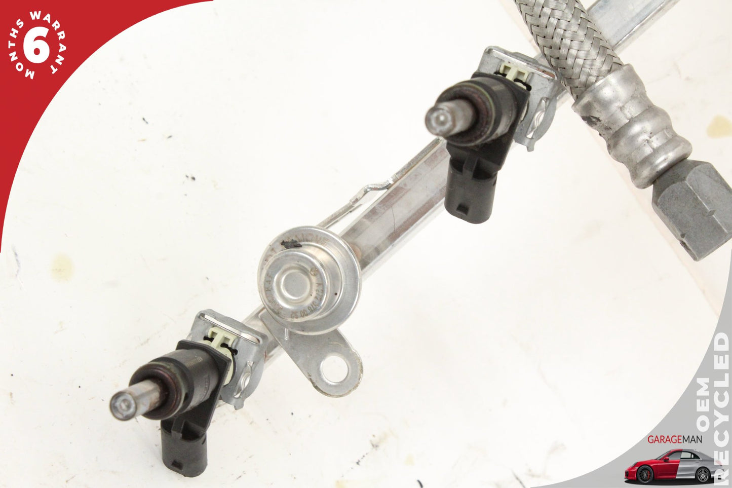 05-12 Mercedes W204 C300 R350 Fuel Injector Rail & Injectors Assembly 2720700995