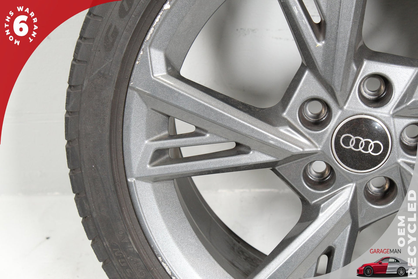 2020-2025 Audi A3 S3 Wheel Rim w/ Tire 8.0JX18H2 ET46 8Y0601025G OEM