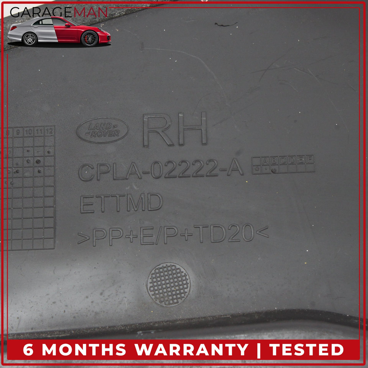 2013-2021 Land Rover Range Rover L405 Radiator Upper Top Cover Support Set OEM