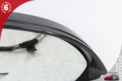 2012-2018 Audi A7 Front Right Side Door Rear View Mirror w/ Blind Spot Black OEM