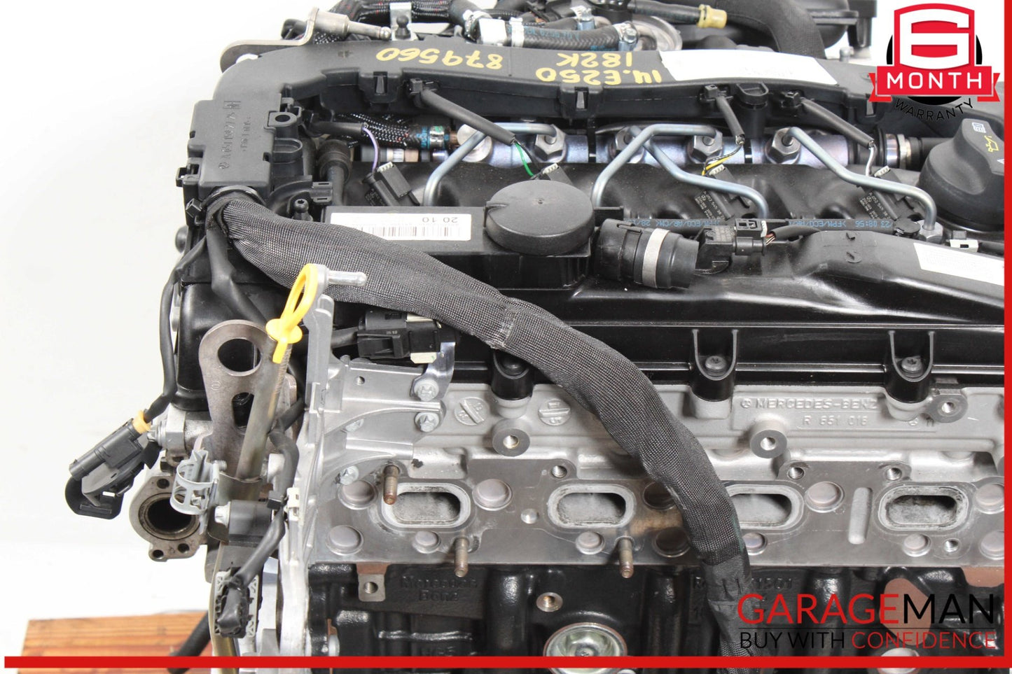 2013-2017 Mercedes-Benz E250 W212 Sedan Diesel Engine Motor 2.1L 6510900470 OEM