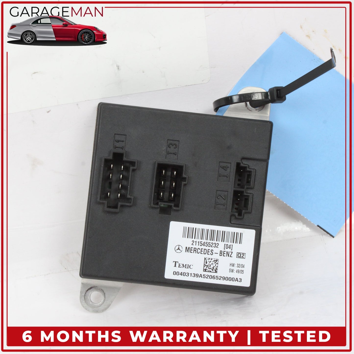 2003-2011 Mercedes W211 E350 CLS350 BCM Body Control Module Unit 2115452132 OEM