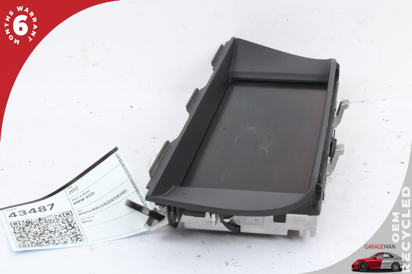 2011-2016 BMW 550i F10 Front Center Dash Display Screen Monitor 9266385