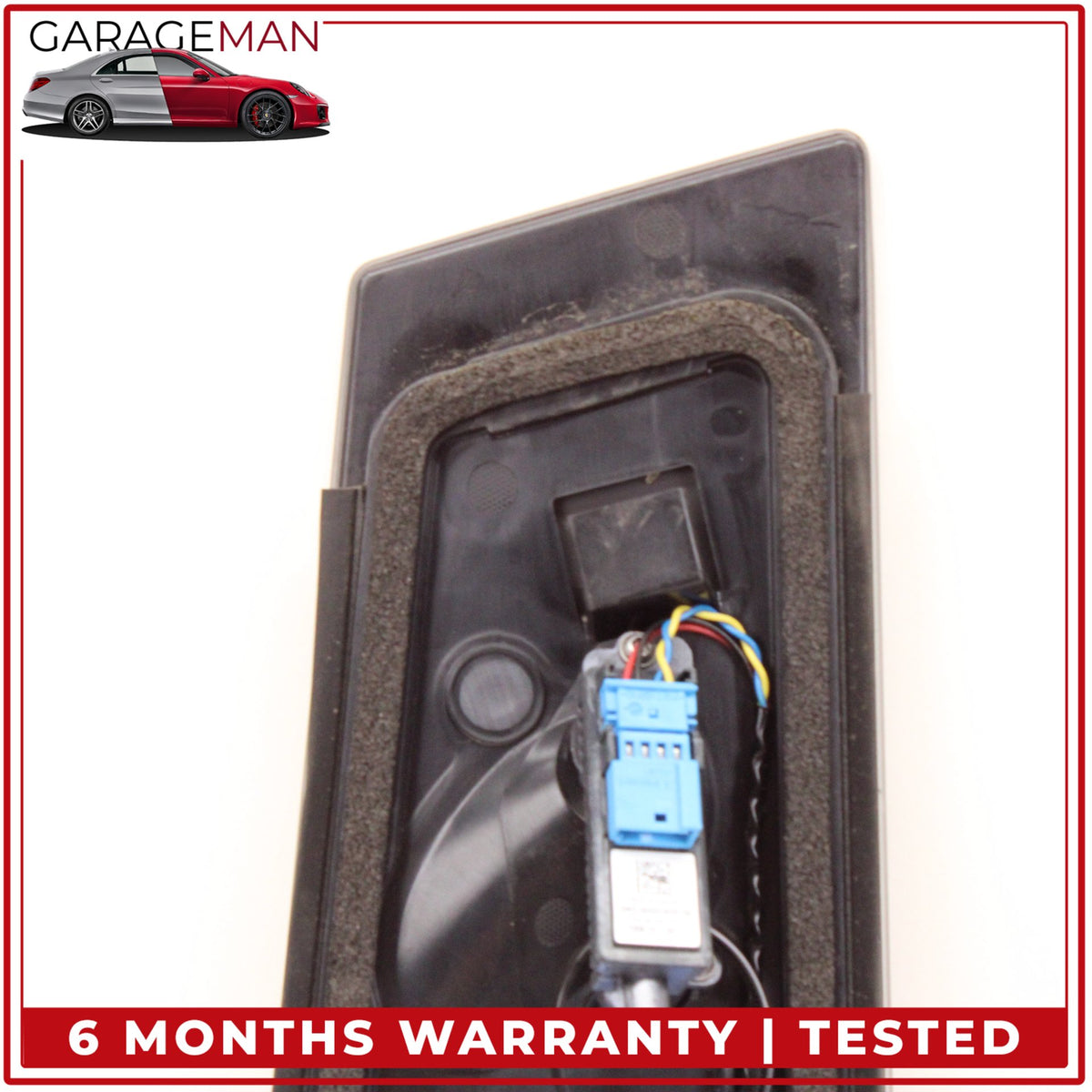 2017-2023 Tesla Model 3 Right B-Pillar Applique Glass Trim Molding w/ Camera OEM