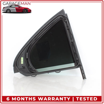 2015-2021 Mercedes-Benz C300 W205 Rear Left Door Fixed Window Glass A2057300555 OEM