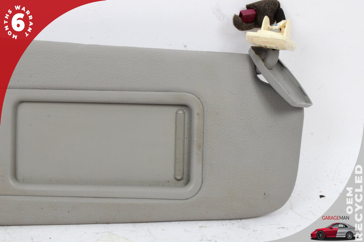 2011-2016 BMW 528i F10 Front Right Passenger Side Sun Visor Gray 8038166 OEM