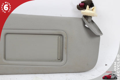 2011-2016 BMW 528i F10 Front Right Passenger Side Sun Visor Gray 8038166 OEM