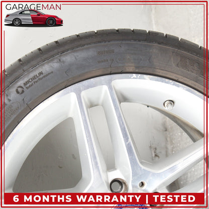 2011-2013 Mercedes W204 C250 Rear Wheel Rim w/ Tire 8.5JX17H2ET58 2044019702 OEM