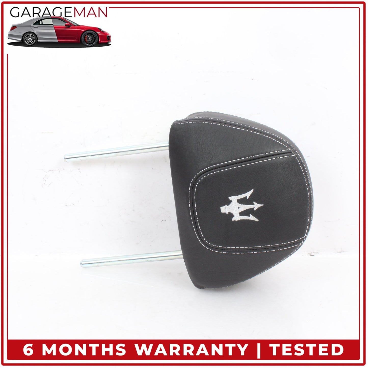 2013-2018 Maserati GranTurismo M145 Coupe Rear Left and Right Side Headrest OEM