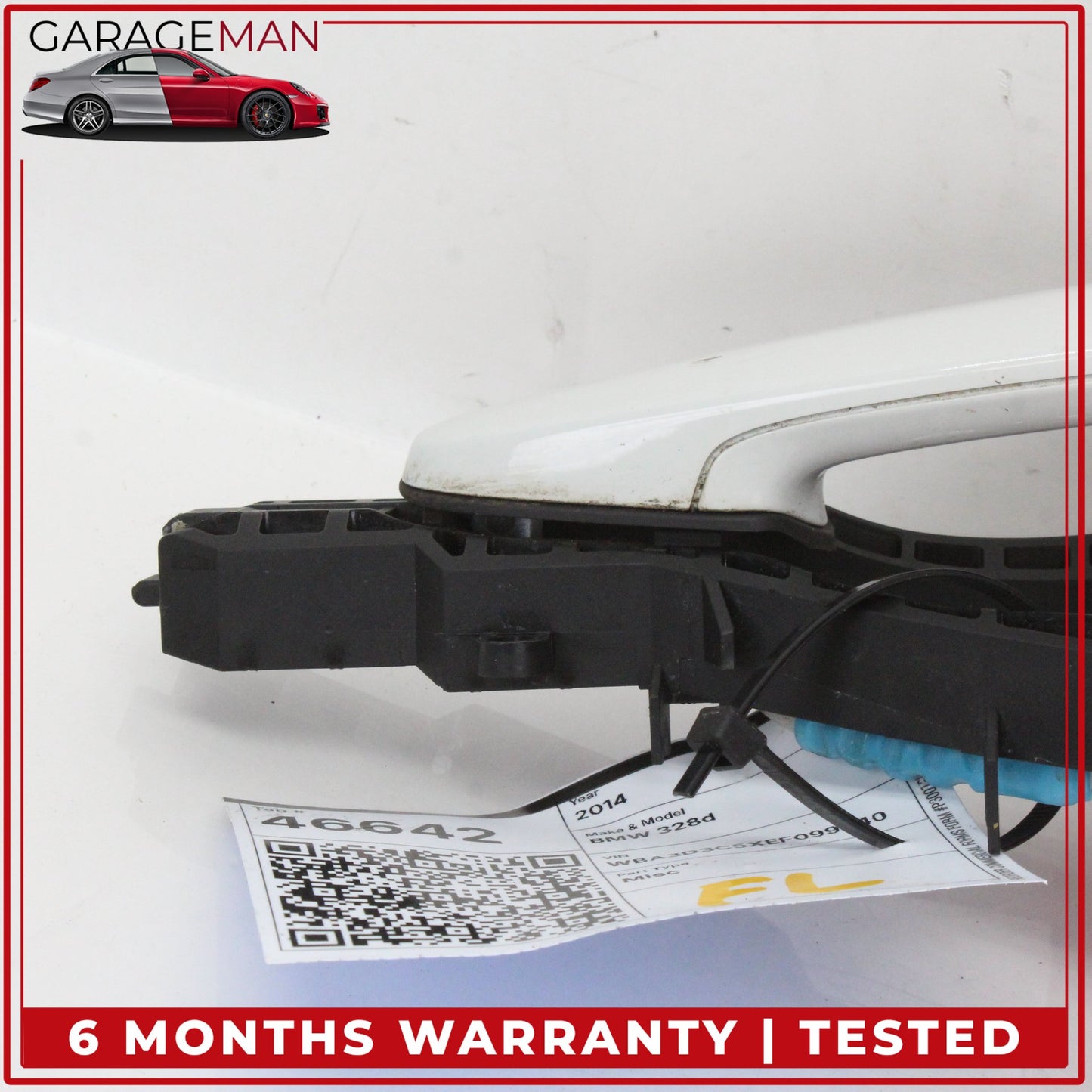 2012-2021 BMW 328d Sedan Left Front Door Exterior Handle 51217321639 OEM