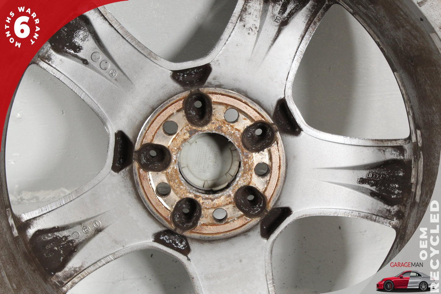 2006-2011 Mercedes W164 ML350 Front or Rear Wheel Rim 8JX19H2ET60 1644011402 OEM