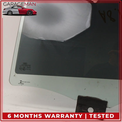 2011-2018 Audi A8 Quattro Rear Left Driver Side Door Window Glass 4H4845025G OEM