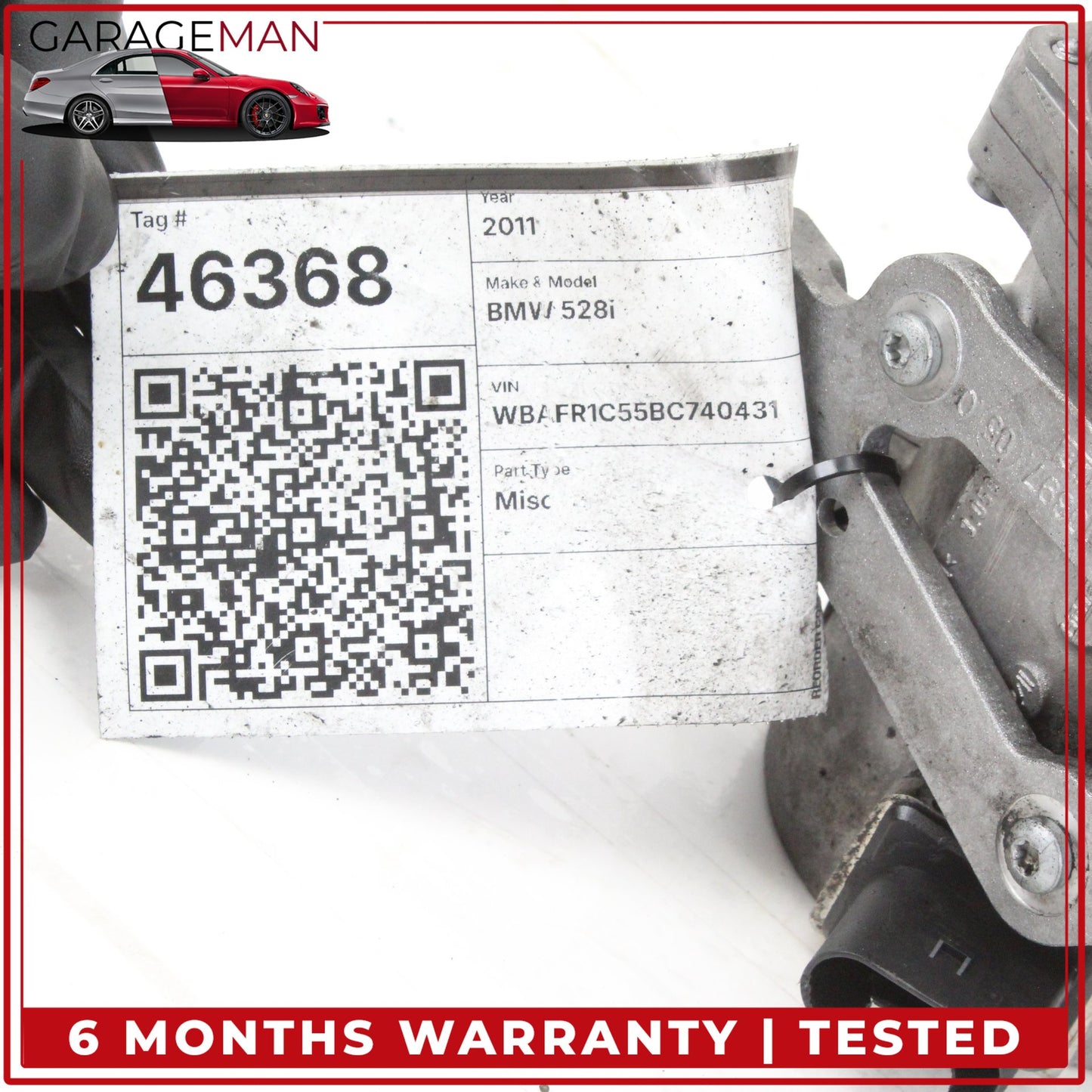 2011-2013 BMW 528i F10 Engine Motor Electric Water Pump 8635092