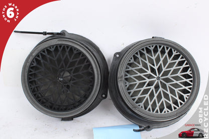 2009-2017 Audi Q5 SQ5 Rear Left and Right Side Door Speaker Set 8R0035411A OEM