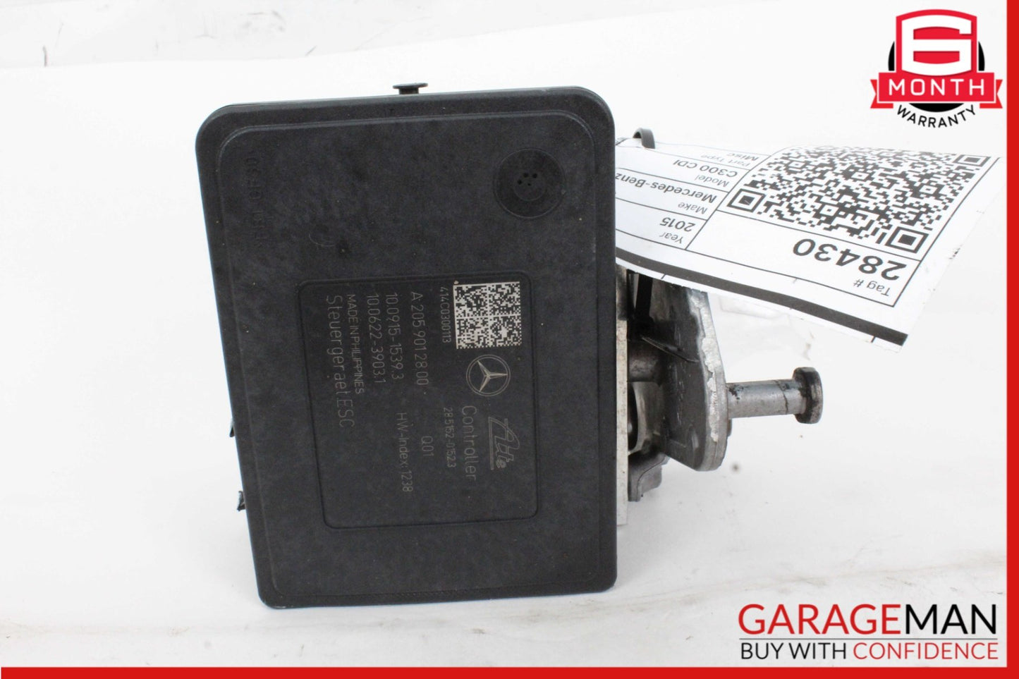 2015-2020 Mercedes-Benz C300 ABS Brake Pump Module 2059012800
