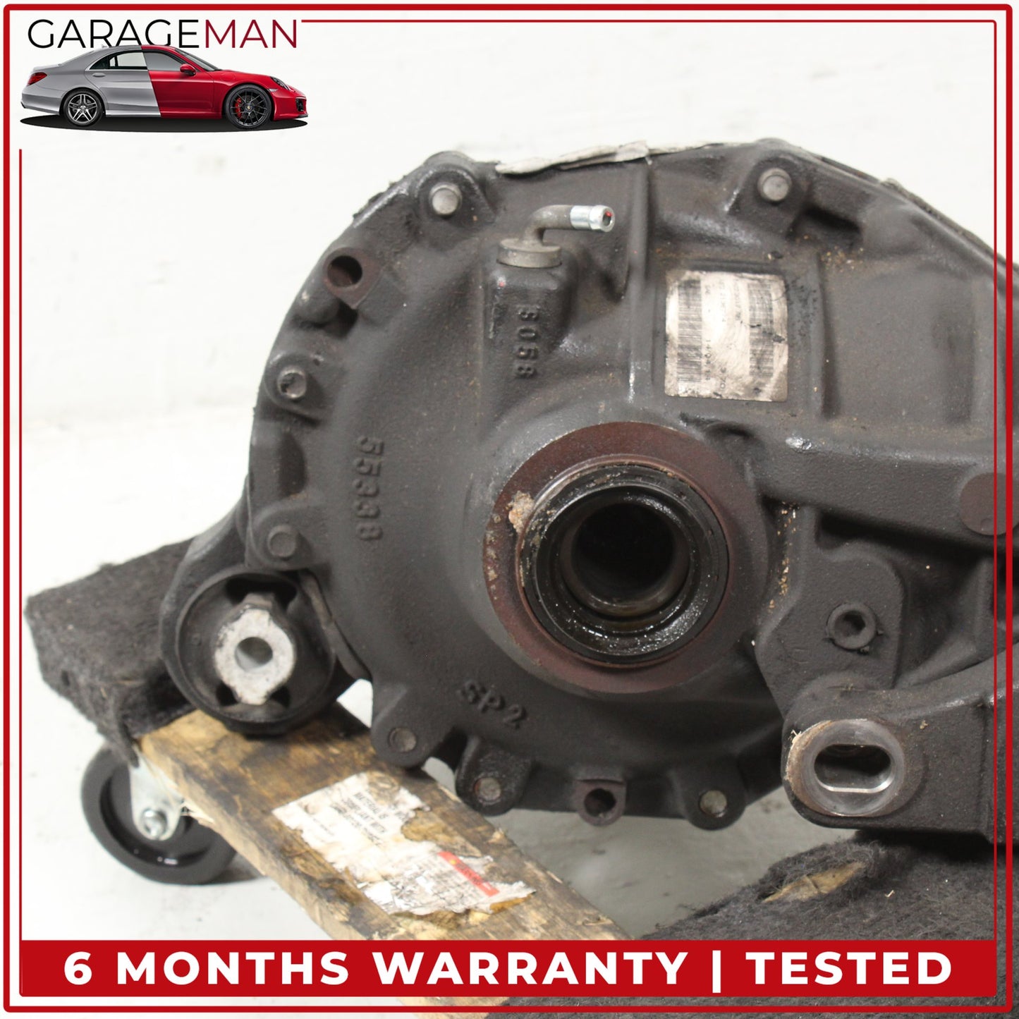 2014-2016 Land Rover LR4 HSE 3.0L Front Differential Axle Carrier Diff 3.70 OEM