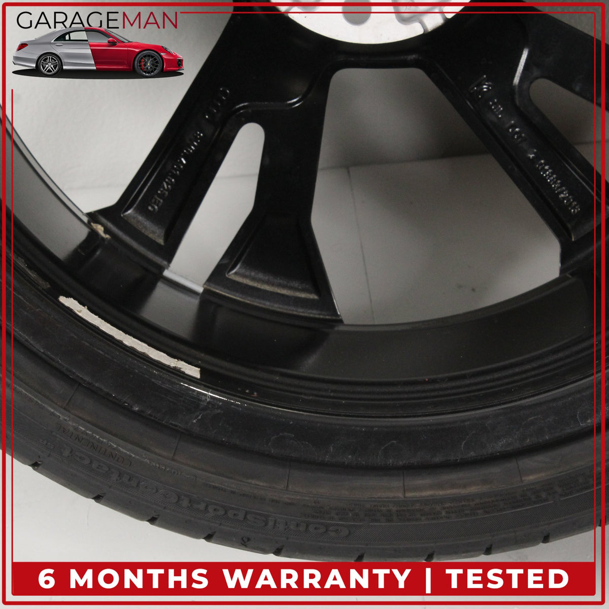 2017-2024 Audi A5 S5 Front or Rear Wheel Rim w/ Continental Tire 9JX20H2ET34 OEM